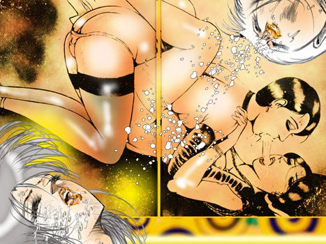 サンプル画像6:堕天使画集「恥ずかしい体験」(ダーティ松本) [d_266868]