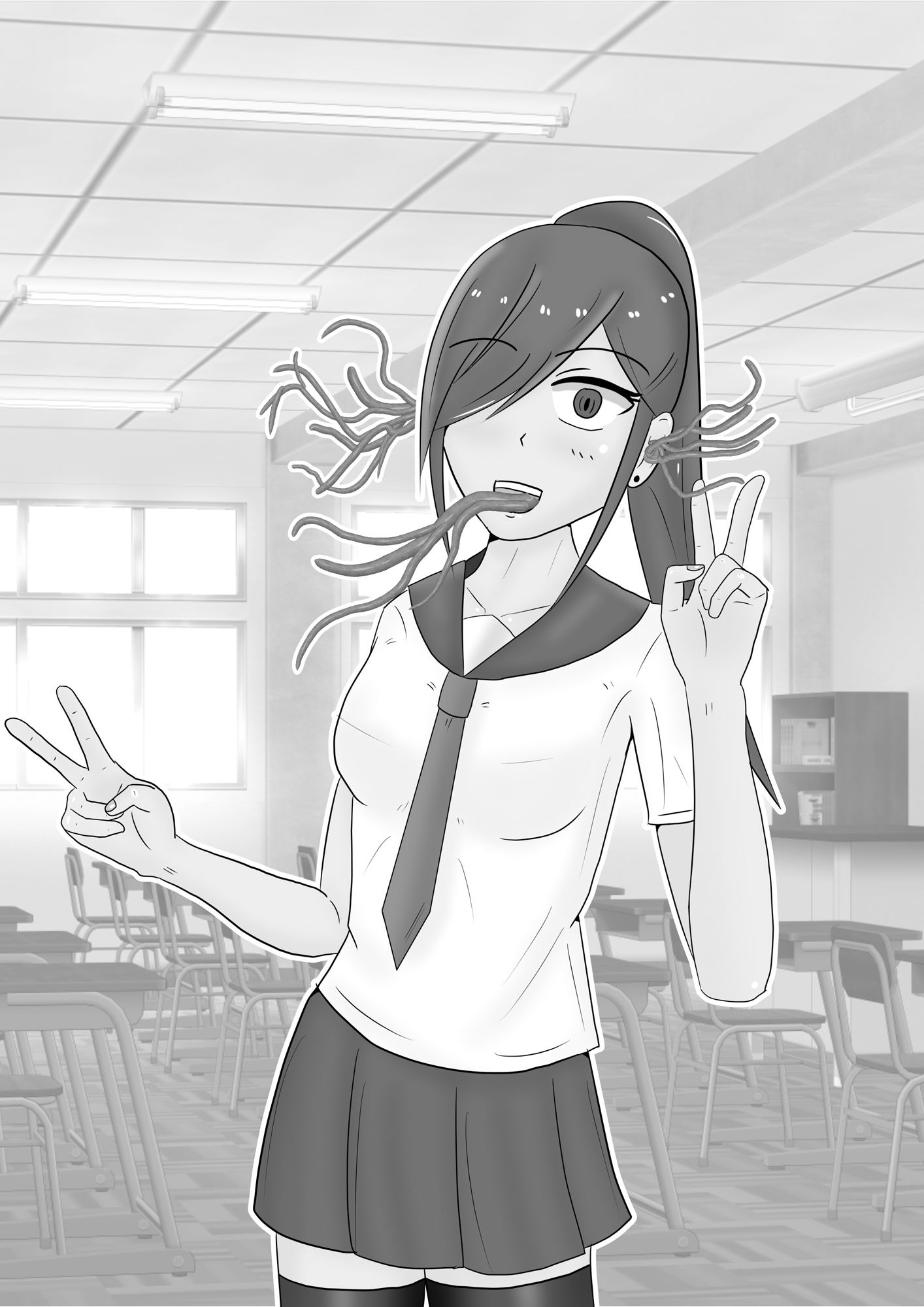 サンプル画像1:寄生生物とノゾミちゃん 03(イグマニティア) [d_267006]