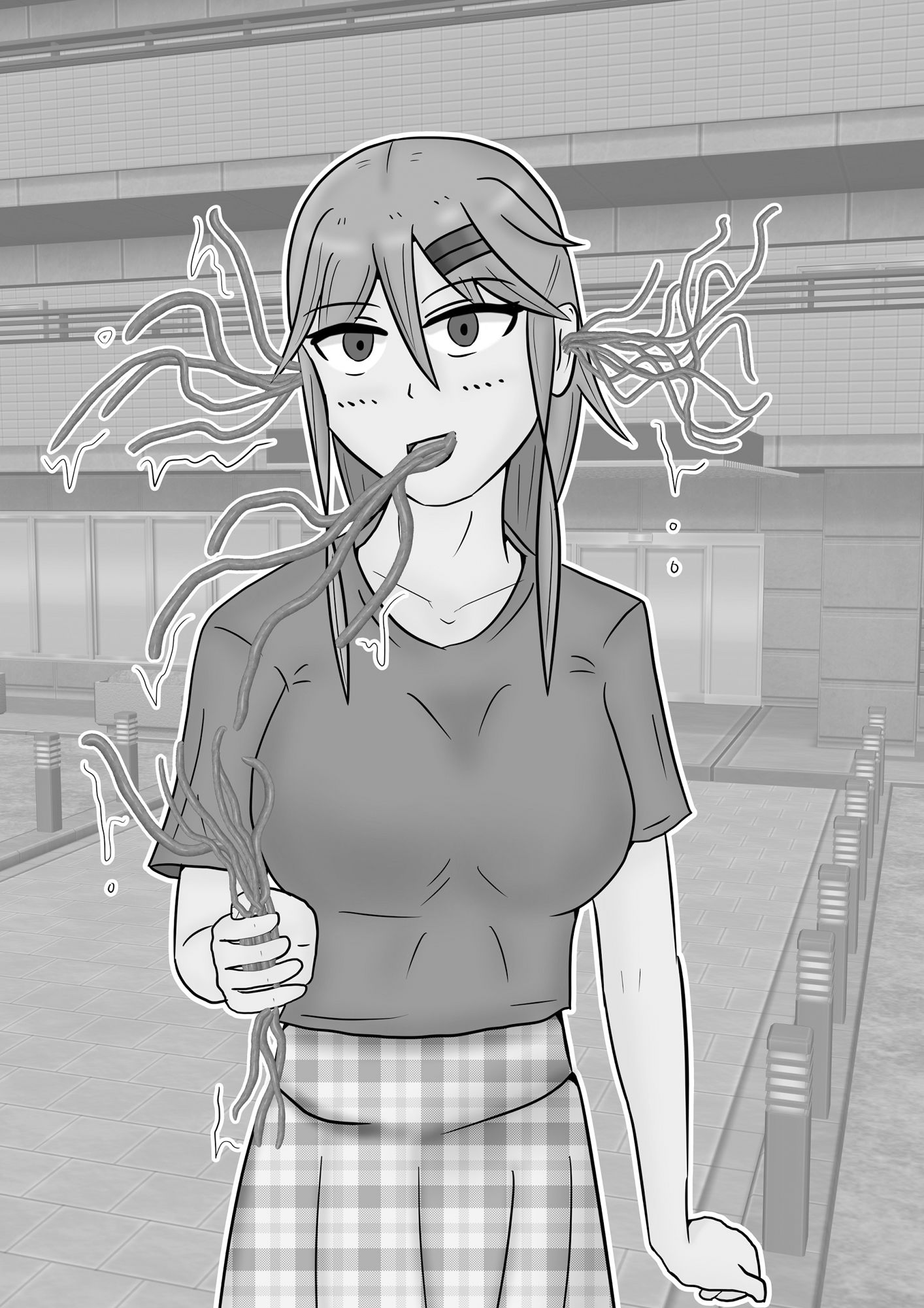 サンプル画像1:寄生生物とノゾミちゃん 06(イグマニティア) [d_267012]