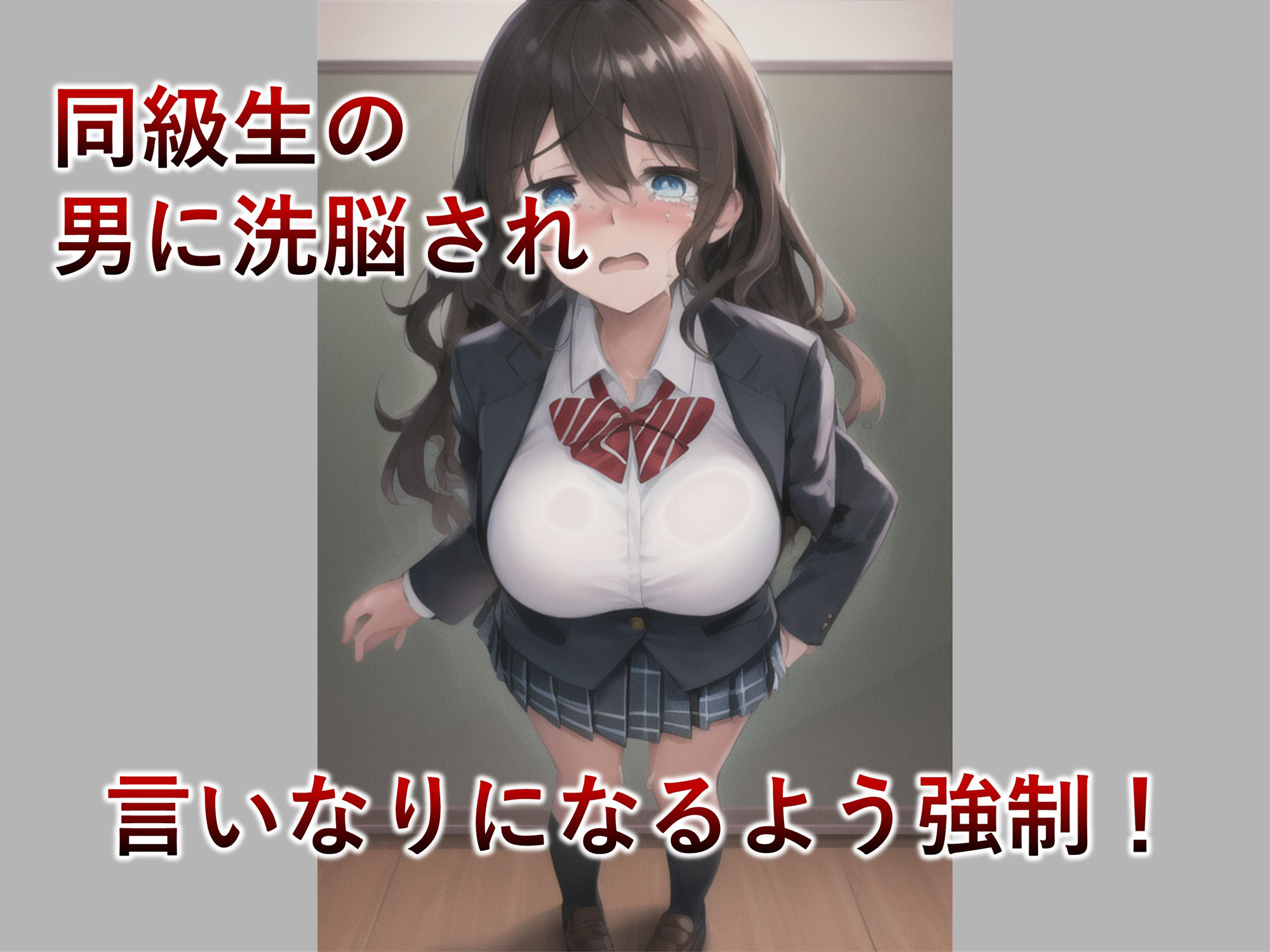 サンプル画像2:【妊婦・漫画】巨乳で明るい同級生は洗脳アプリで都合がいい性奴●になるっ！【制服・洗脳】(サタケのすみか) [d_268016]