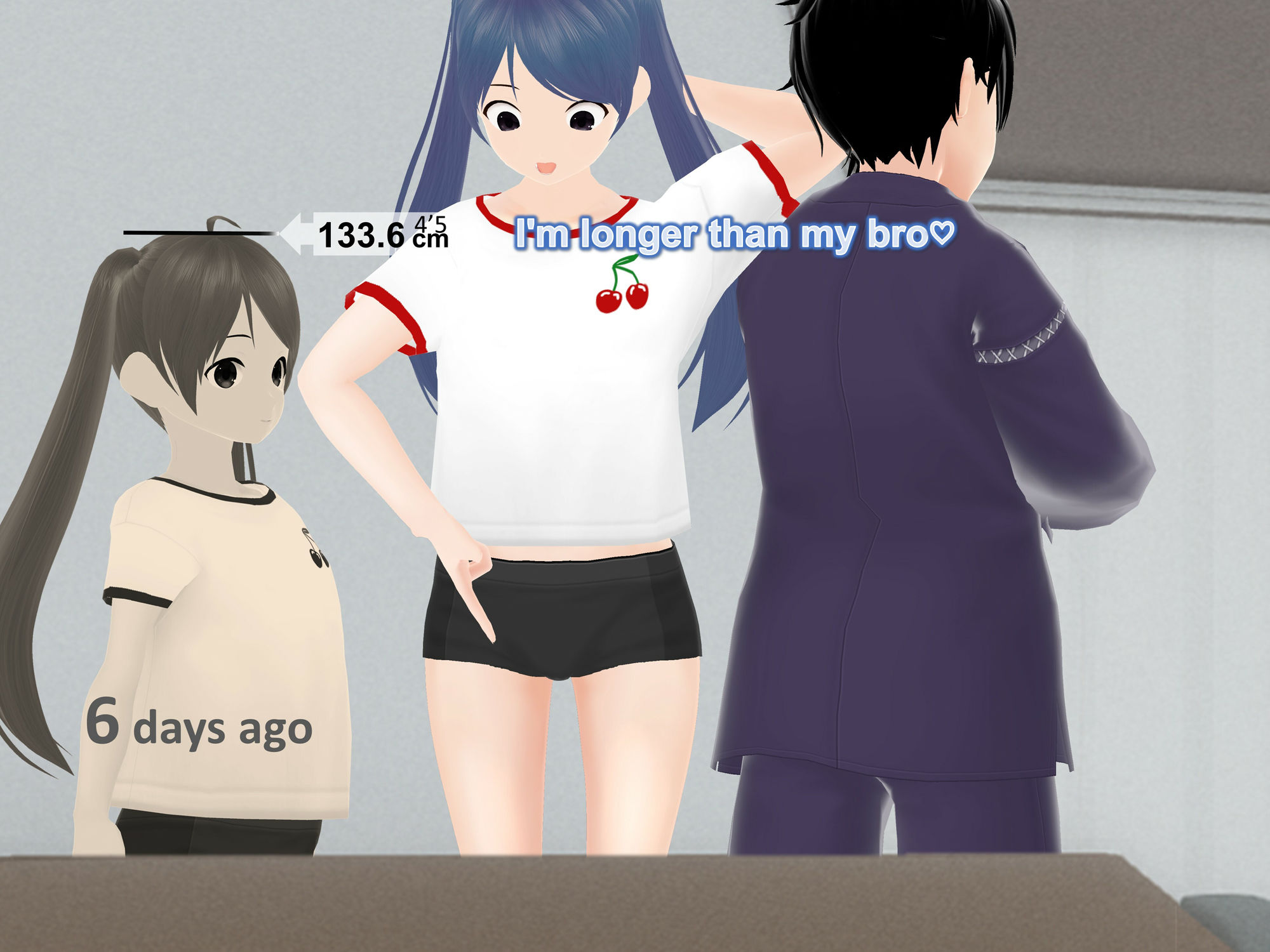 サンプル画像6:Only girls overgrow boys. Growth sound. Love rival Arc(女子成長クラブ) [d_268615]