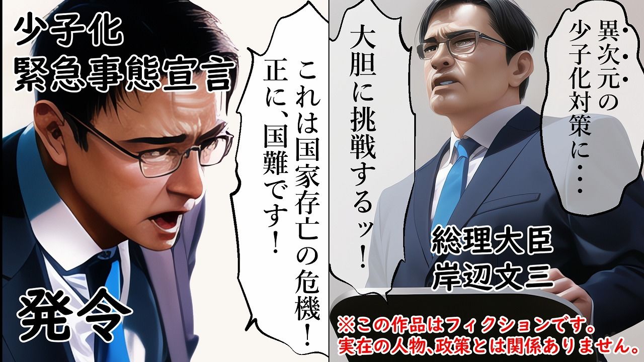 サンプル画像1:異次元の少子化対策！女は生殖任務に徴兵される世界の話(変態おじさん☆（ゝω・）v) [d_268790]