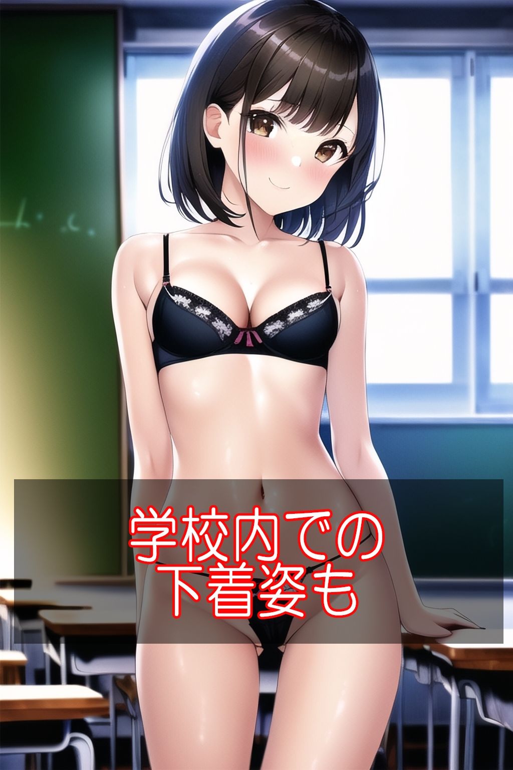 サンプル画像5:ジ〇ニアブラのカタログ6〜若メスが恋人を誘惑するセクシー下着編(ジュニアブラが好き。) [d_269560]