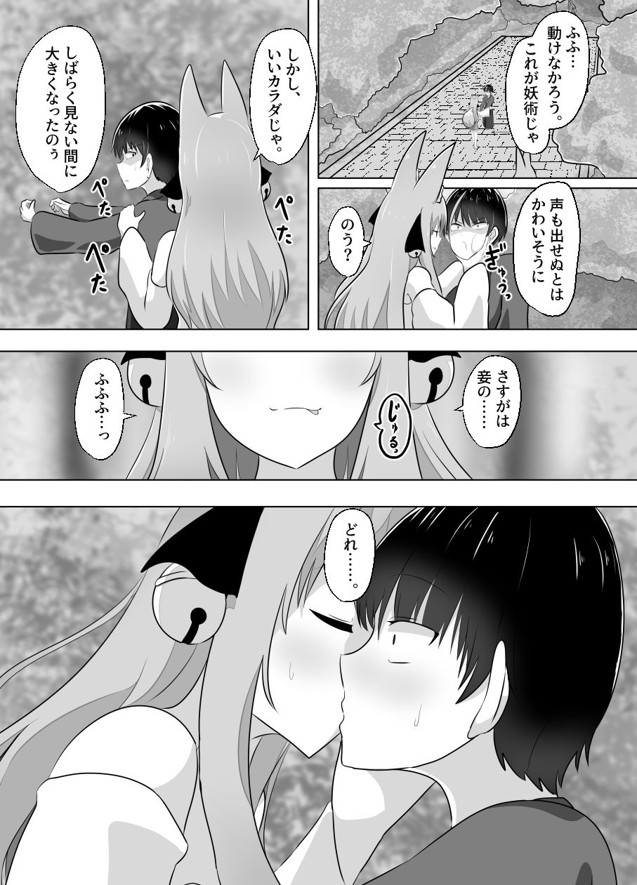 サンプル画像5:妖狐にされた男〜妖狐を倒すはずだったのに〜(Cはんげ) [d_269885]