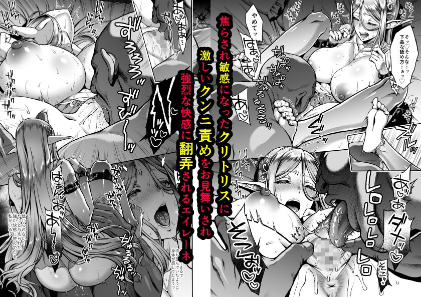 サンプル画像5:黄昏の娼エルフ総集編-エイレーネ前編(H.B.A) [d_269896]