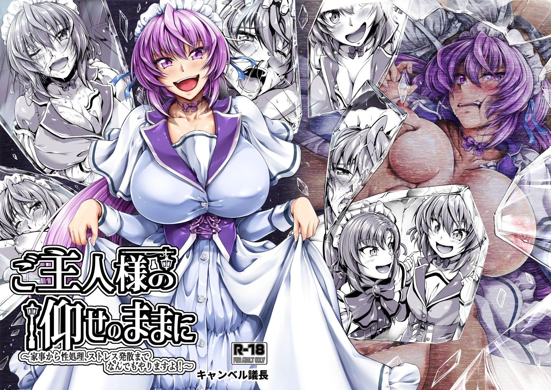 サンプル画像5:ご主人様の仰せのままに〜家事から性処理、ストレス発散までなんでもやりますよ！〜(キャンベル議長) [d_270709]