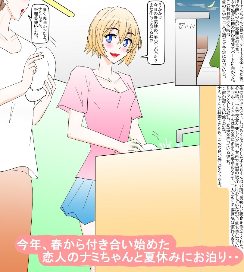 サンプル画像1:大学生の彼女と久しぶりにお泊りします！(スタジオめいるー) [d_271215]