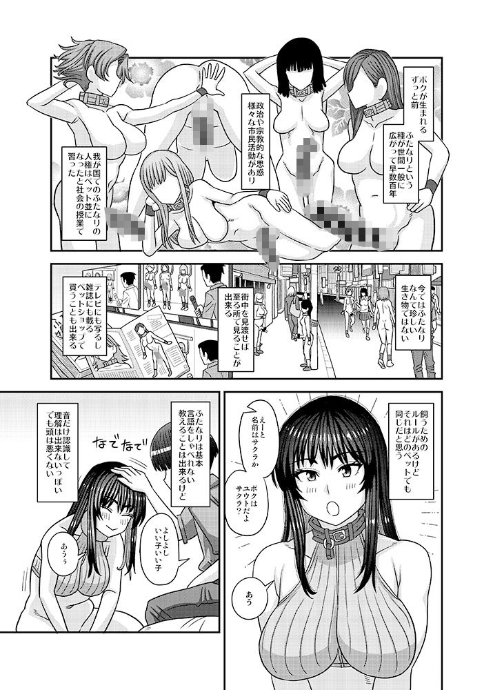 サンプル画像3:ふたなりの人権がペット並みの世界(ふたなるん) [d_271281]