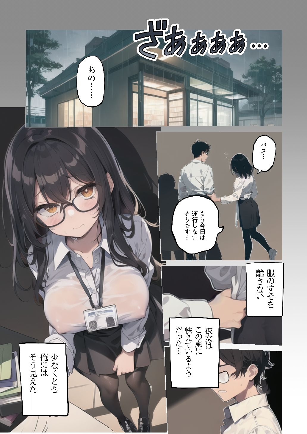 サンプル画像2:蜜愛書庫(お茶屋AI) [d_271418]