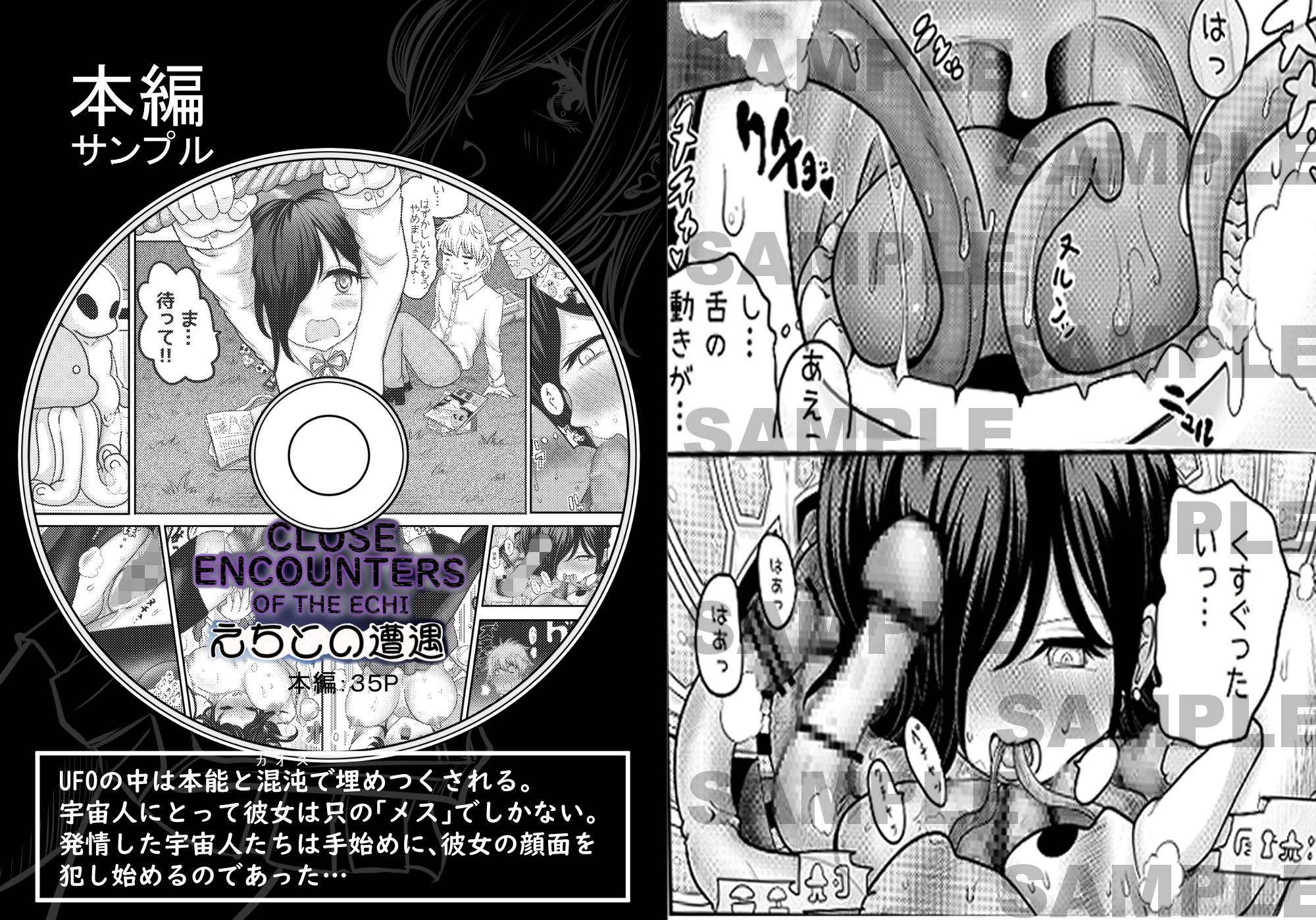 サンプル画像4:えちとの遭遇〜埼玉女子校生UFO強●事件〜(リコピン=りこぴん) [d_273824]