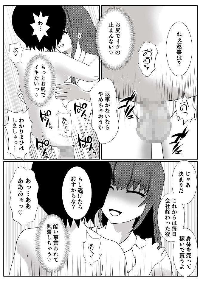 変態女装M男に飼われた男の末路…