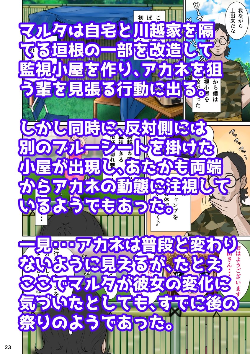 サンプル画像4:垣根妻II第三話愛のブルーシート(NTRシステム) [d_274182]