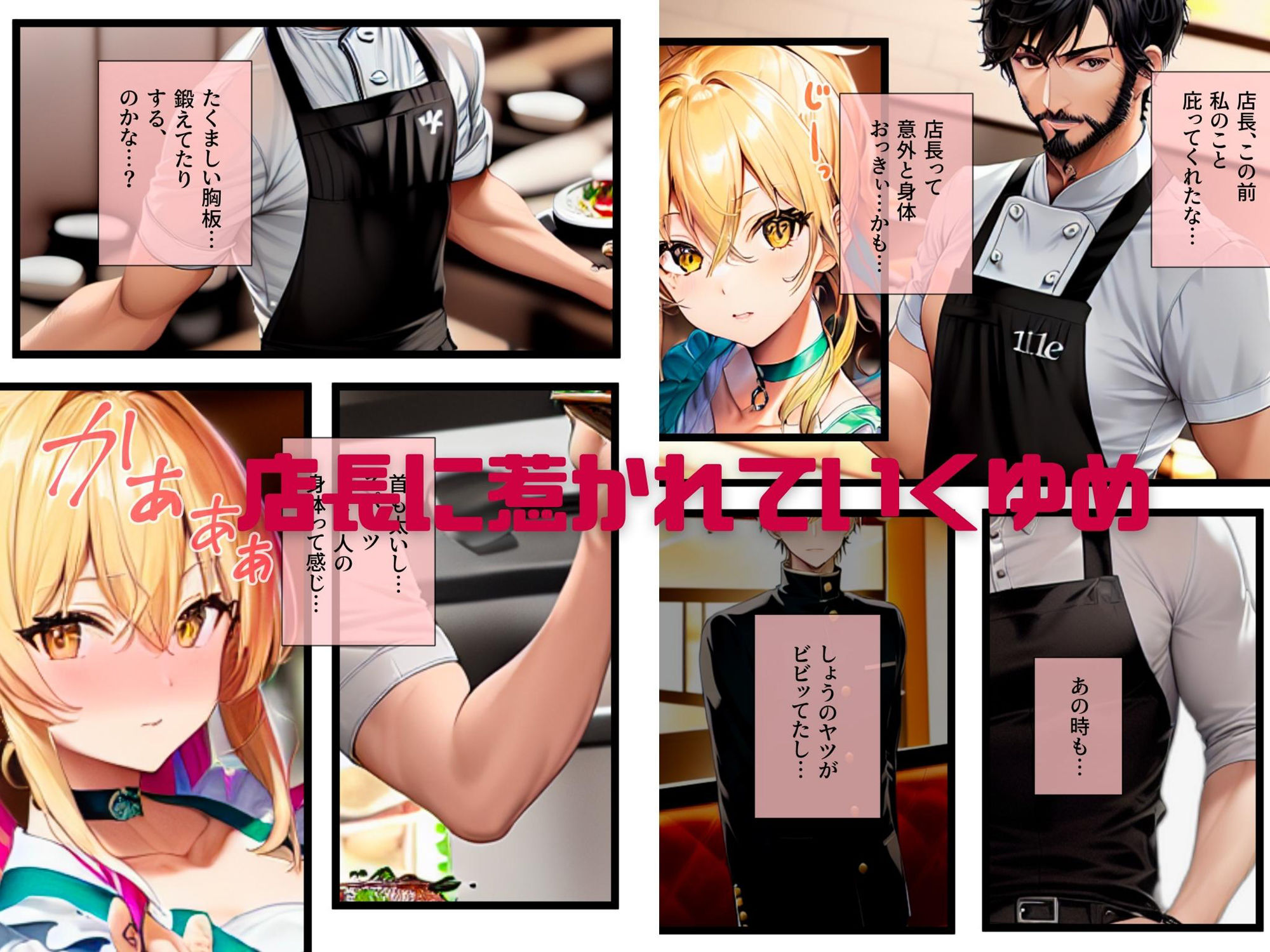 サンプル画像6:ぼっち・ざ・ふぁっく！2〜彼女になった陽キャ美少女処女ビッチとらぶらぶファミレスデート！でもそこでバイトを始めた彼女が屈強な店長に狙われて寝取られたのでやっぱりビッチでした(わからせマン) [d_274627]