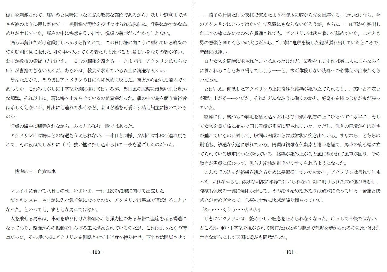 サンプル画像5:生贄王女と簒奪侍女（後編）(SMX工房) [d_275557]