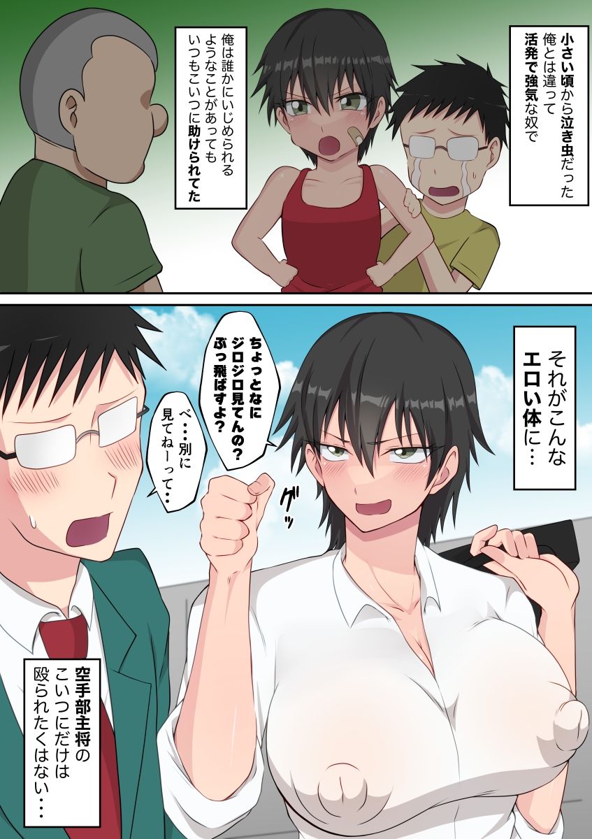 サンプル画像3:ボーイッシュな幼馴染と・・・(ダンパチーノ) [d_276804]