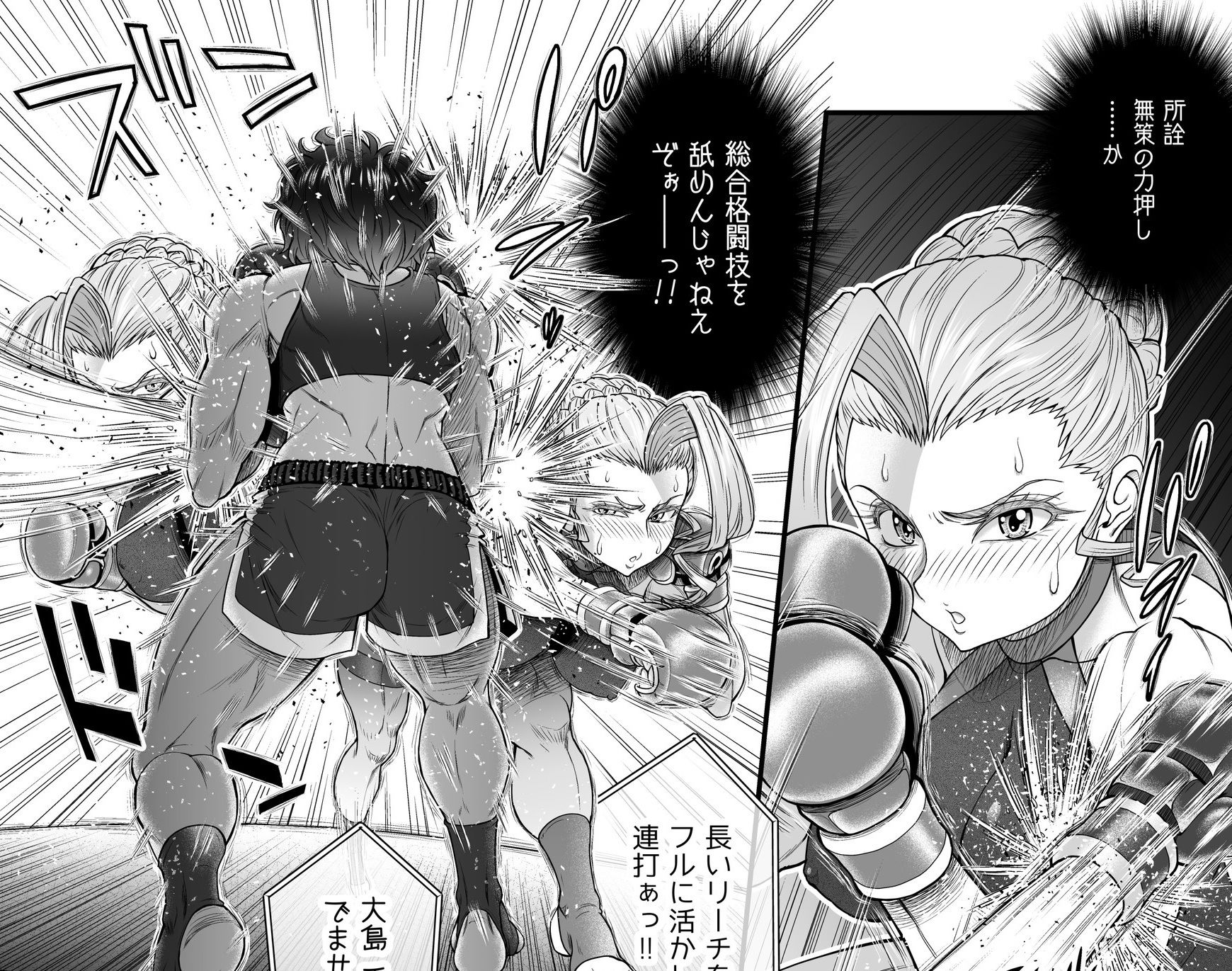 サンプル画像4:Fighting Dimention2(Fighting Scene) [d_276952]