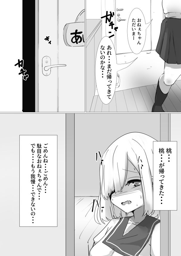 サンプル画像3:おねぇちゃんの秘密(マメック星) [d_279891]