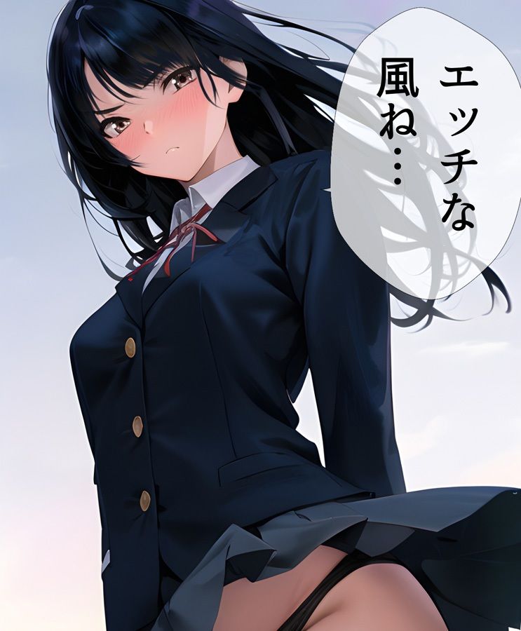 サンプル画像4:ローアングルお嬢様 越嶋伊織(ミックス ステーション) [d_280347]