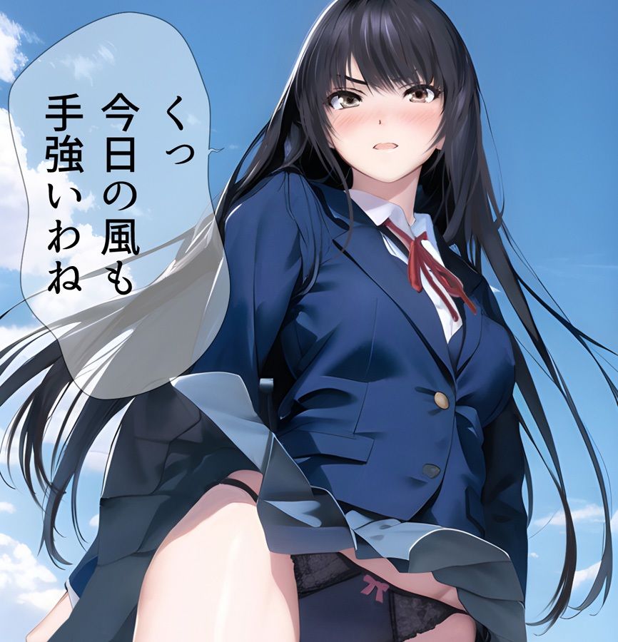 サンプル画像6:ローアングルお嬢様 越嶋伊織(ミックス ステーション) [d_280347]