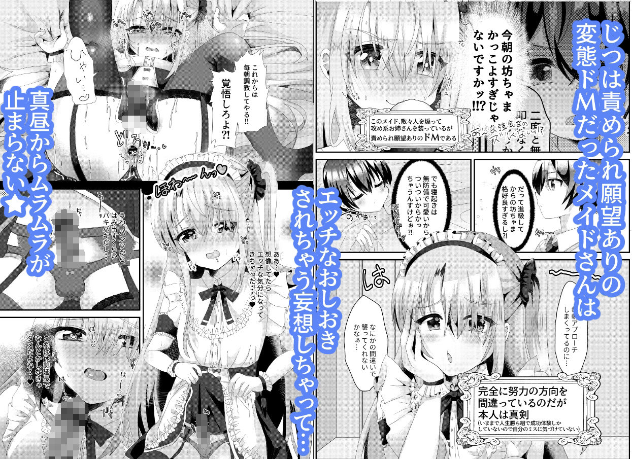 サンプル画像2:煽り上手なメイドさん(サイハテ) [d_280568]