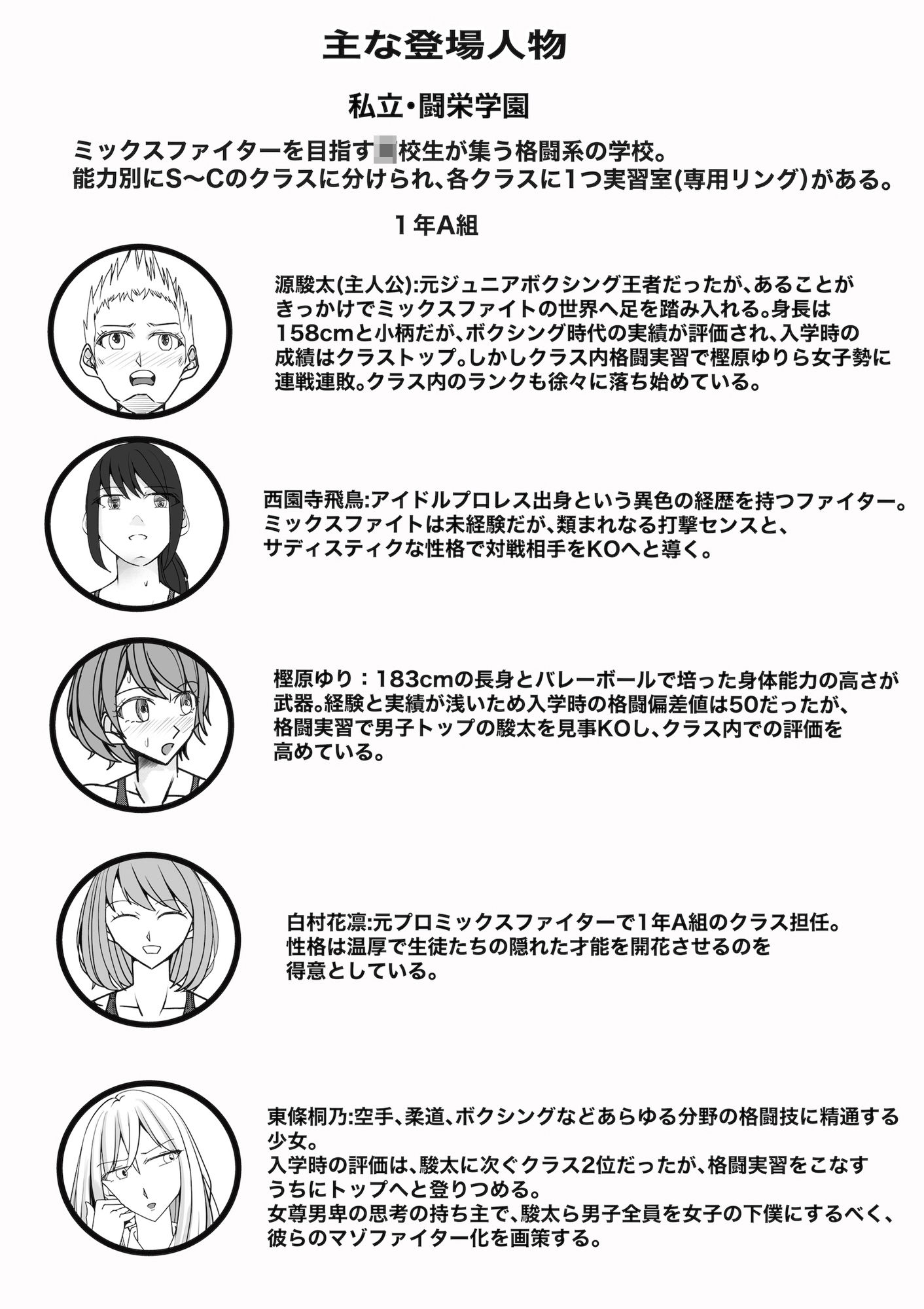 サンプル画像1:M-ファイトスクール2〜女子たちの躍進〜(ジュン) [d_280628]