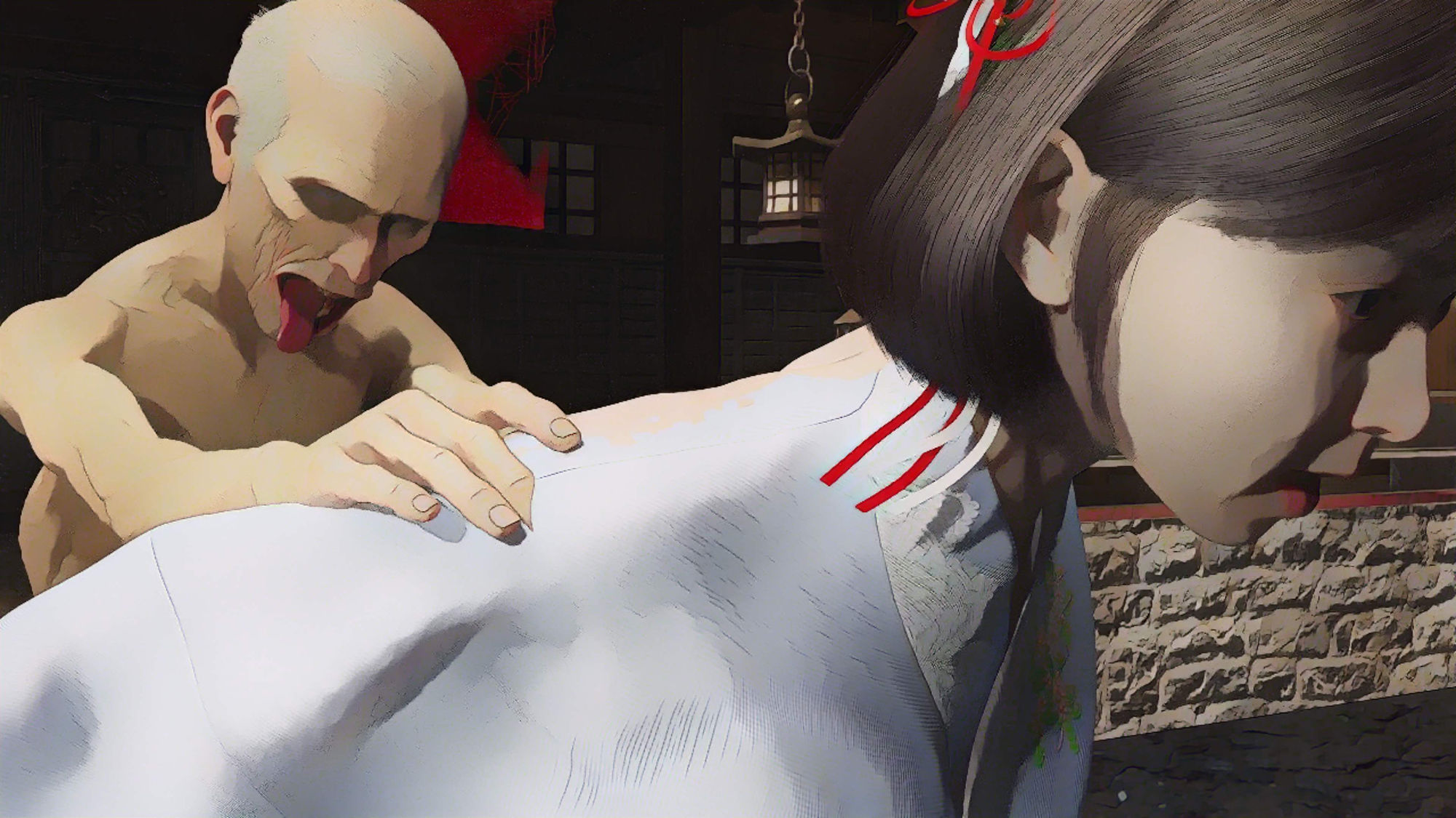 サンプル画像1:宮司のお爺さんに孕ませられた私(T＆A) [d_281238]