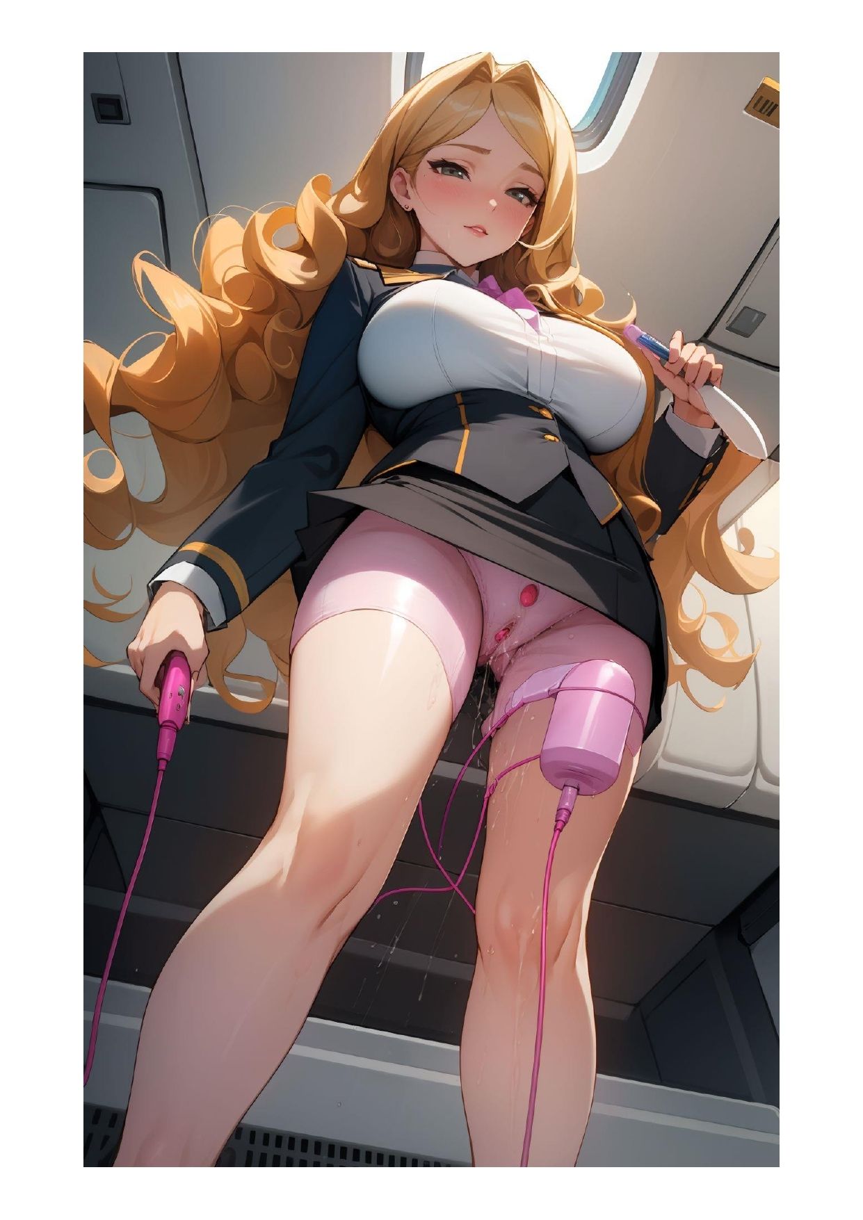 サンプル画像2:固定バイブ物語2〜空の上の秘密のバイブ – 禁断の振動 -〜(幻想写真館：MIYABI) [d_281245]