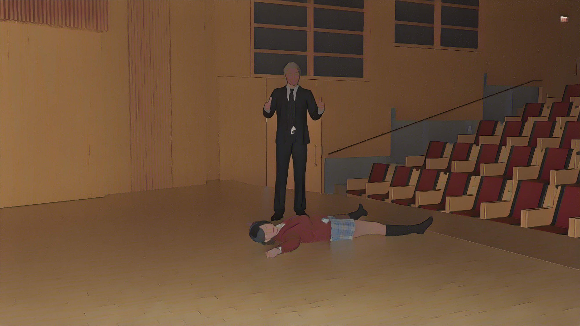 サンプル画像5:担任の教師から居残りだと言われ媚薬を飲まされ快感に溺れてしまった私(T＆A) [d_281528]