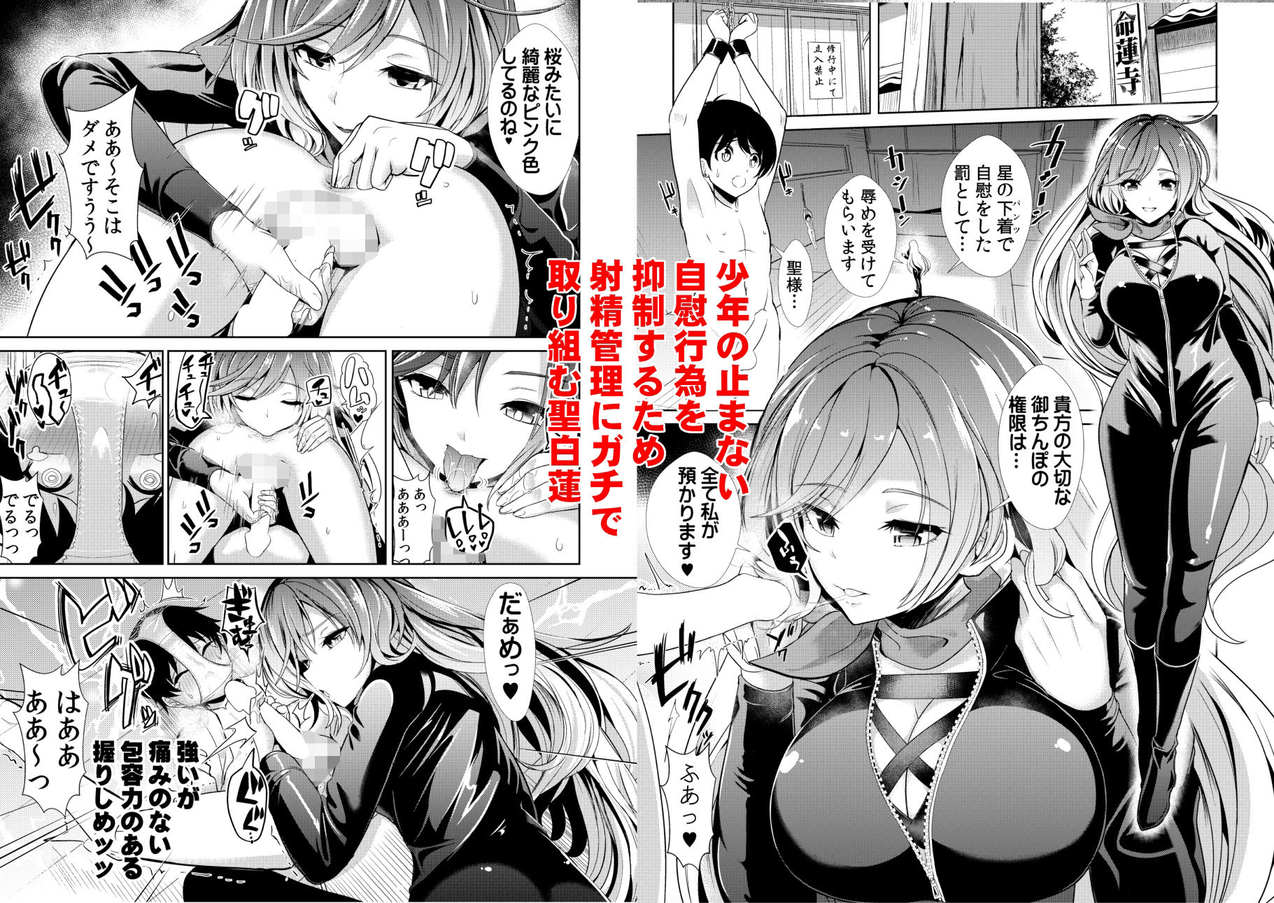 サンプル画像1:東方射精管理2 聖白蓮(背徳漢) [d_281672]