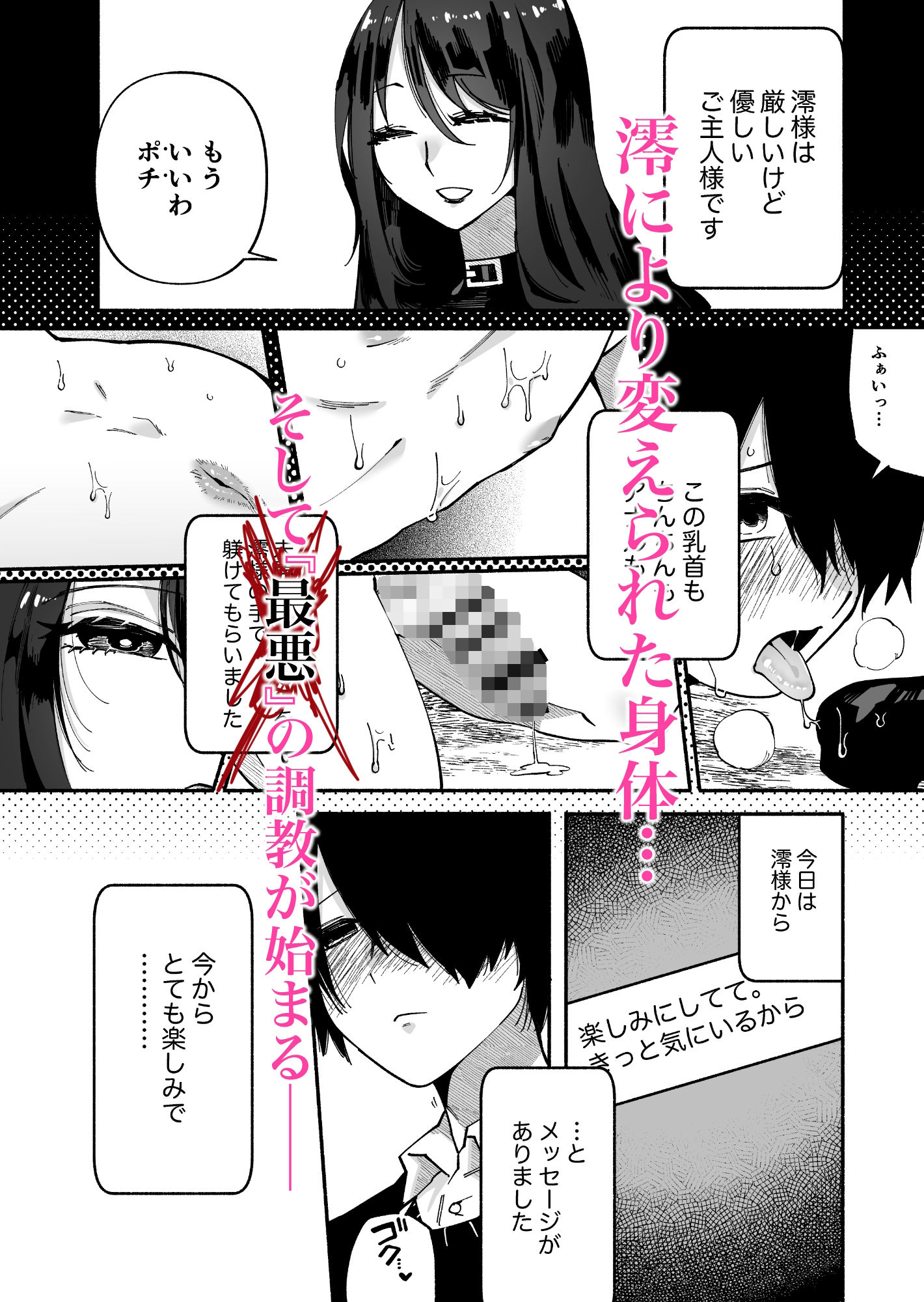 サンプル画像2:マゾ人生完全敗北宣言-あなたの犬になりたくて-(ヒダリミギ) [d_282072]