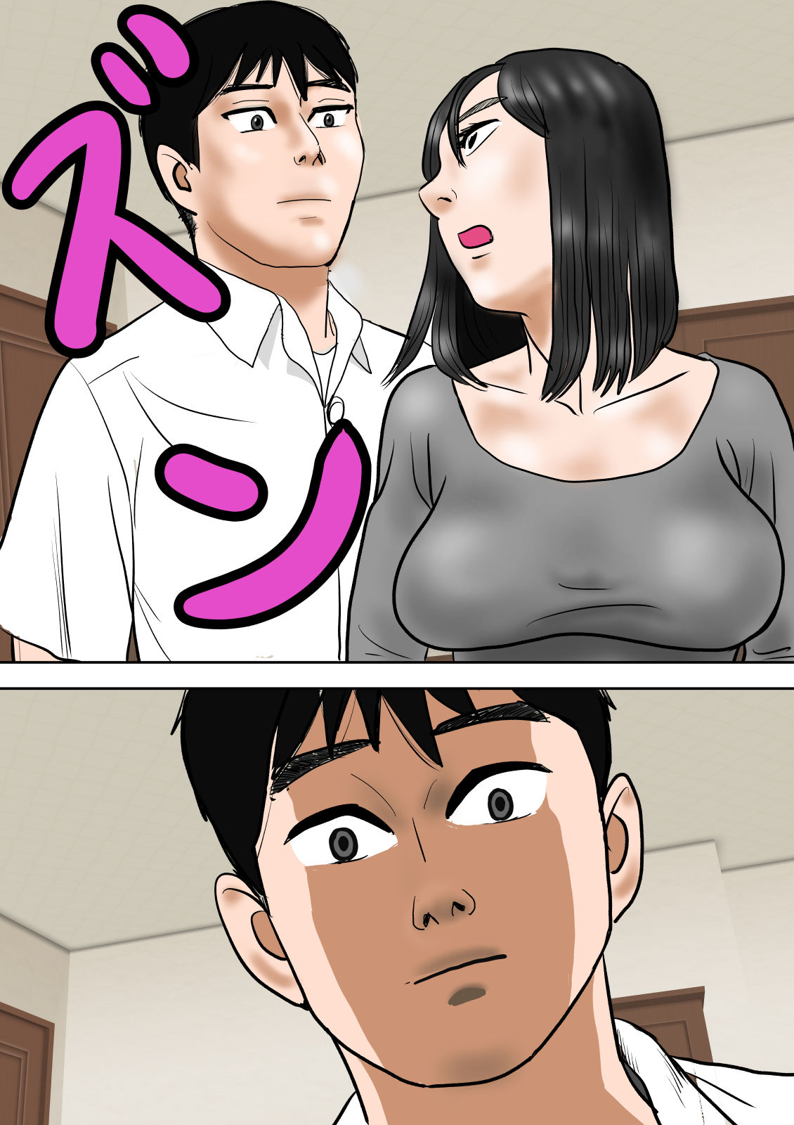 サンプル画像2:義母という新しい玩具(おっぱいくん) [d_282133]