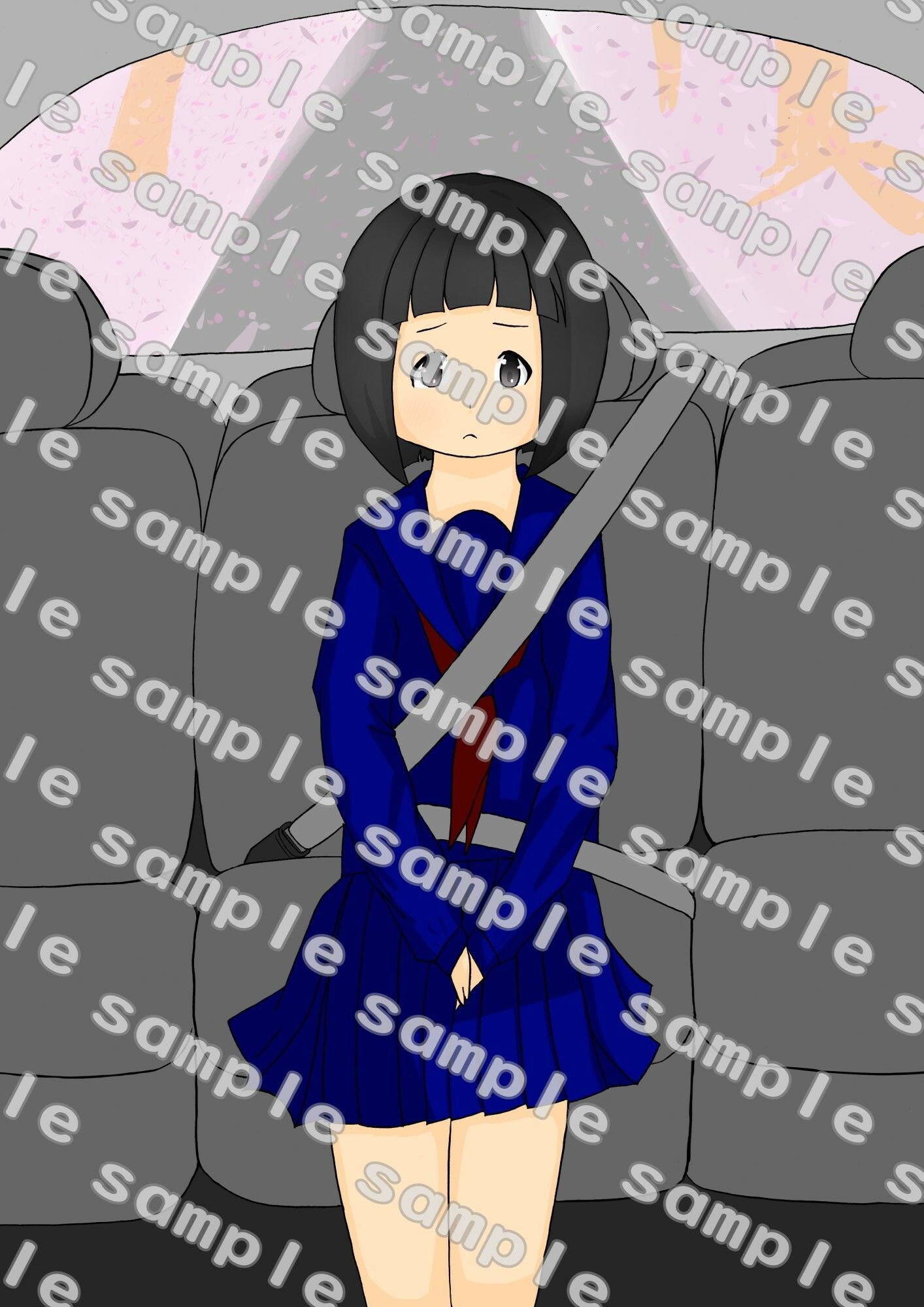 サンプル画像4:市立天野川〇〇校のおもらしさんたち1(UpaUpa company) [d_282359]