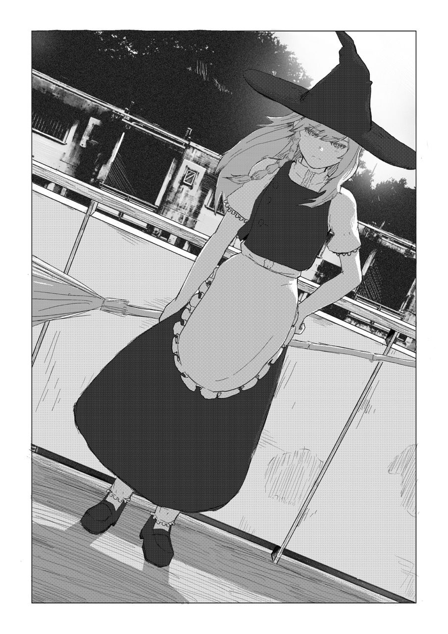 サンプル画像1:魔理沙とフツーにえっちする本(とげとげ娘) [d_282449]