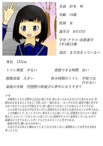 市立天野川〇〇校のおもらしさんたち3