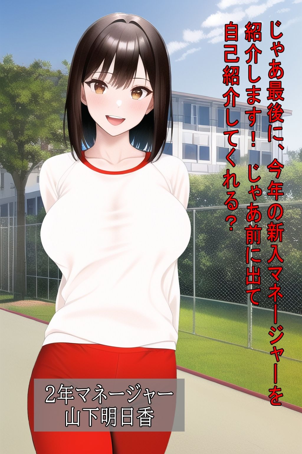 サンプル画像4:野球部マネージャー性処理日記〜部員にカラダでご奉仕(ジュニアブラが好き。) [d_283928]