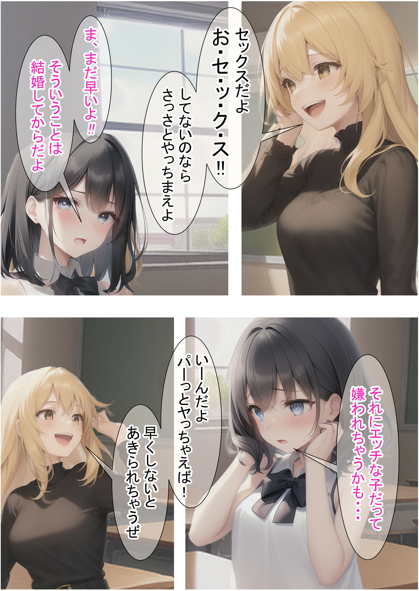 サンプル画像4:進撃のあかりちゃん（黒）(つくねちゃん) [d_284202]