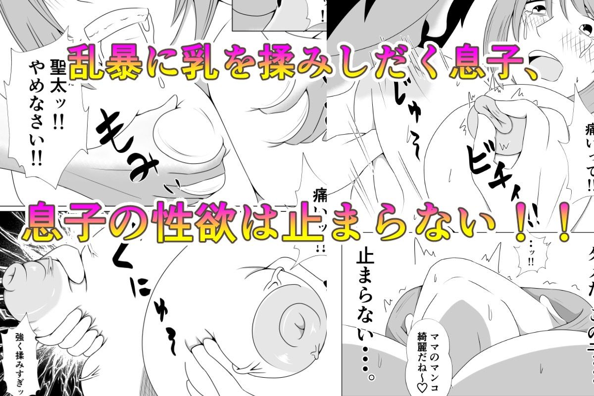 サンプル画像4:引きこもりのボクは毎日ママに抜いてもらってます(てぃが。) [d_284866]