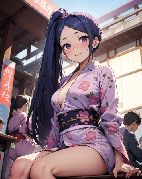 サンプル画像2:浴衣な写真集(あおギャラリー) [d_285316]