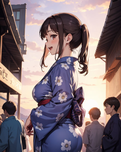 サンプル画像3:浴衣な写真集(あおギャラリー) [d_285316]