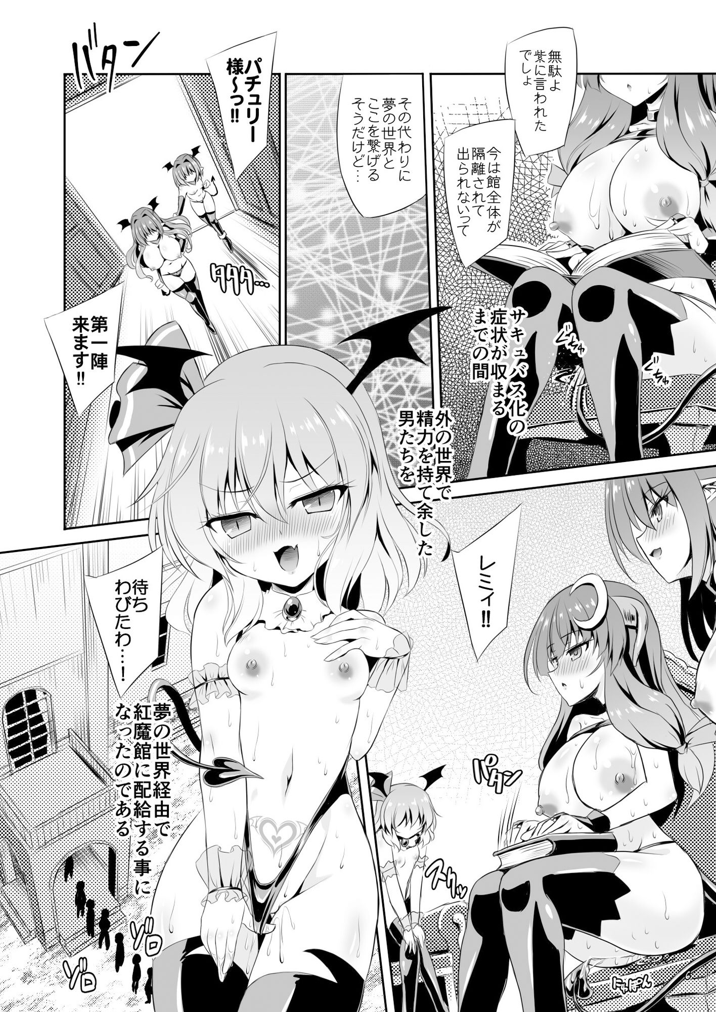 サンプル画像1:サキュバス紅魔館 part II(Reverse Noise) [d_286470]