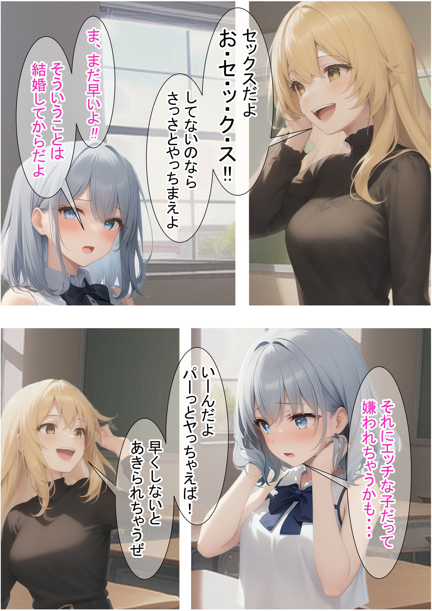 サンプル画像4:進撃のあかりちゃん（青）(つくねちゃん) [d_286921]