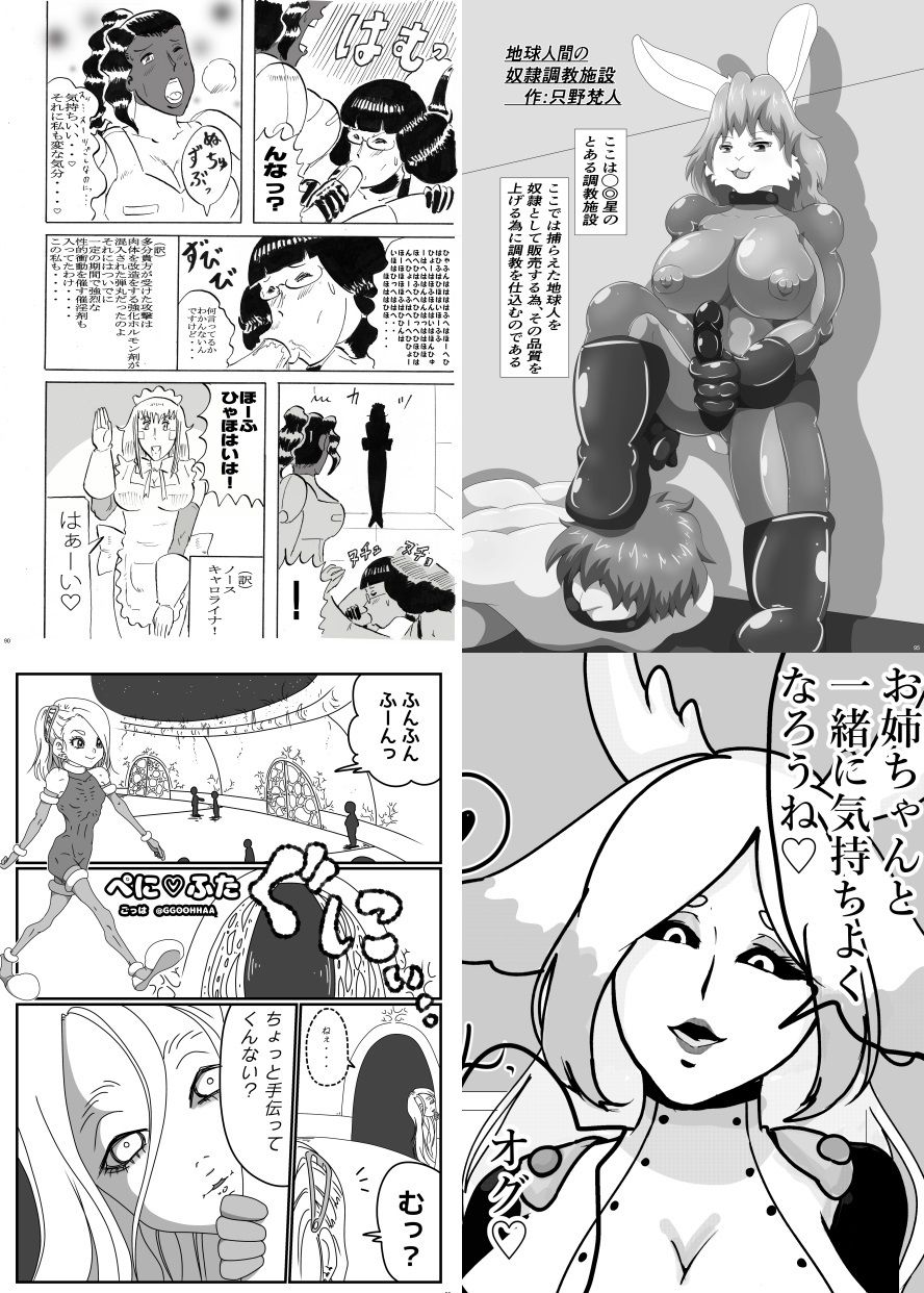 サンプル画像5:ふたなり合同誌スーツ・着衣/ペニバン特集号(ネフラデルS.P.A.) [d_287781]