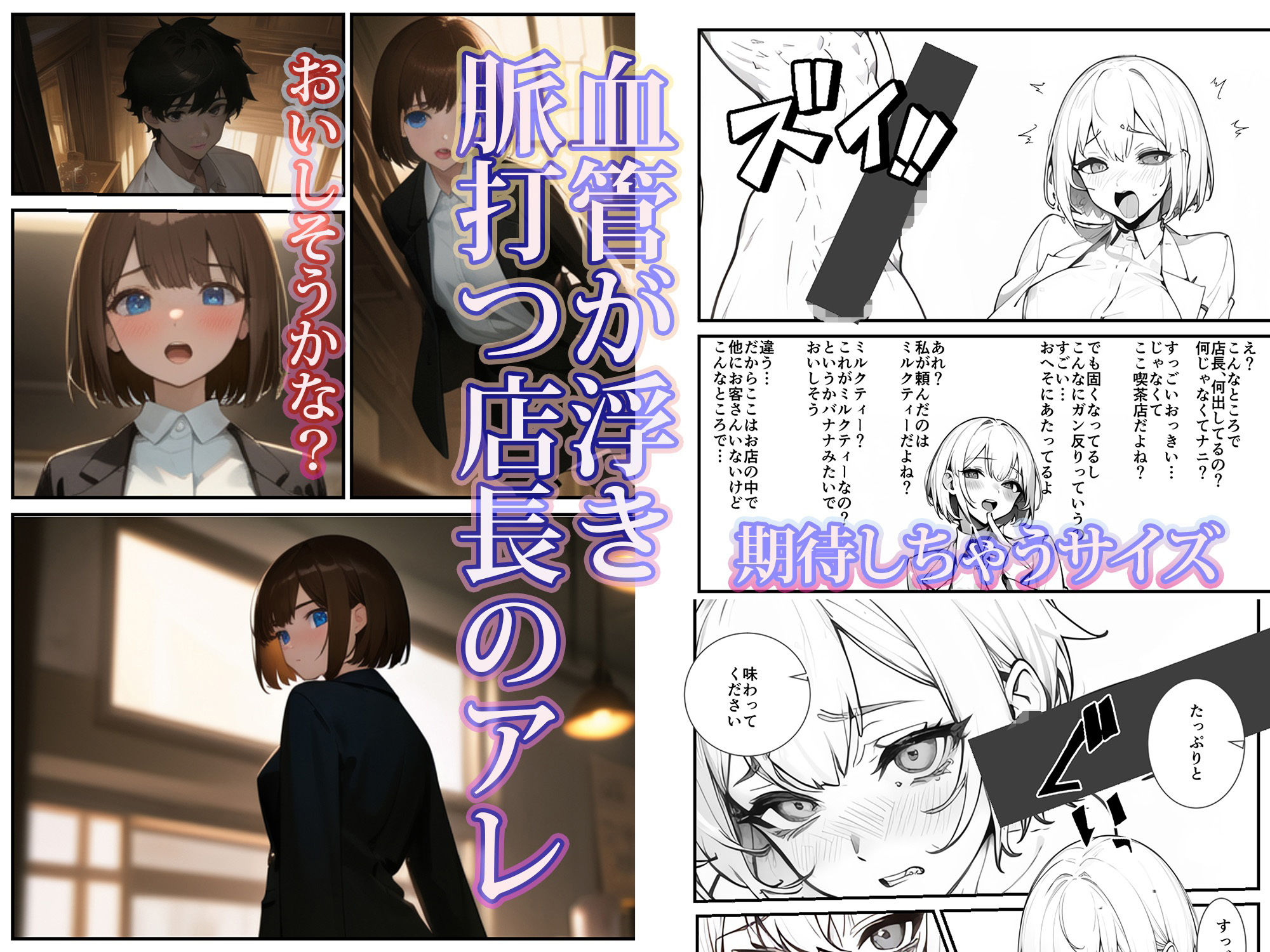 サンプル画像3:いいなりメスイキ？媚薬紅茶専門喫茶店キメセクキッサ(三色パン工房) [d_289160]