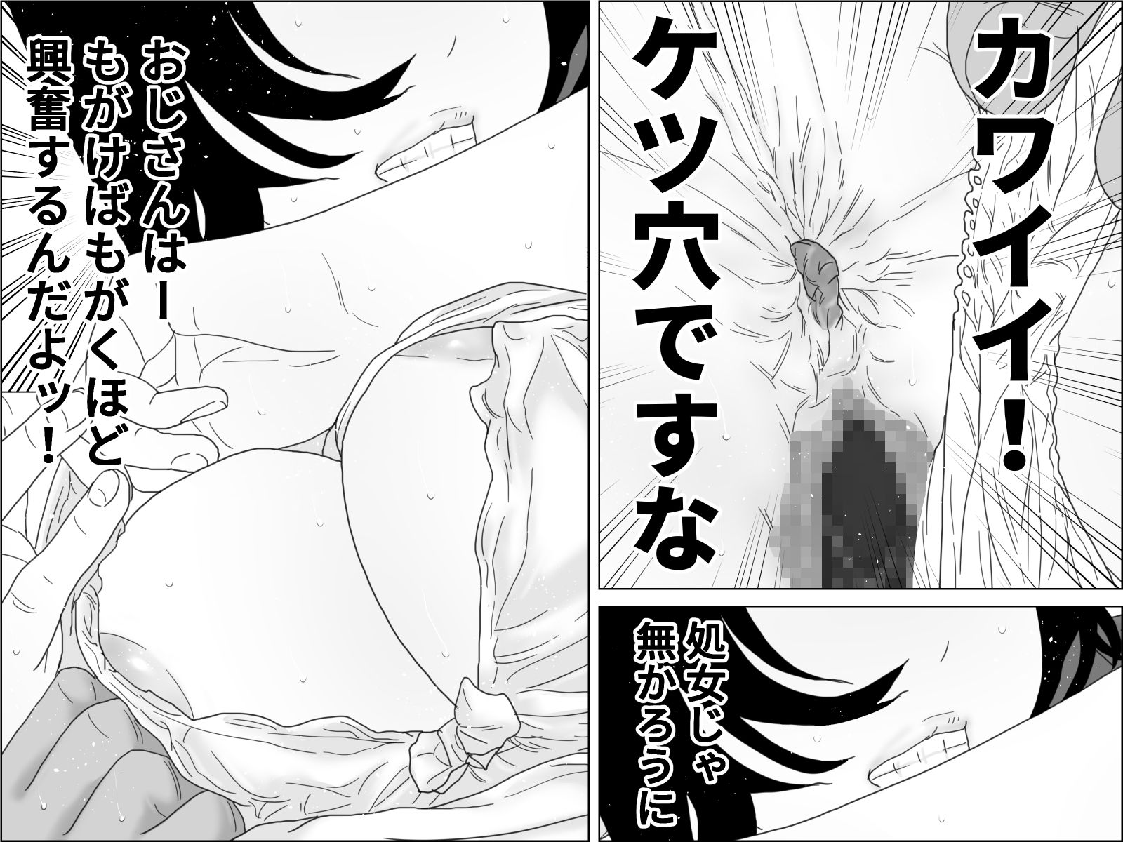 サンプル画像3:おじさんは君たちのことを性玩具だと思っているよ(じゅんぴちゅ) [d_289165]