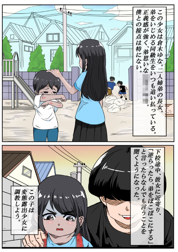 サンプル画像1:4コマ堕ち(ムッツリM) [d_289254]