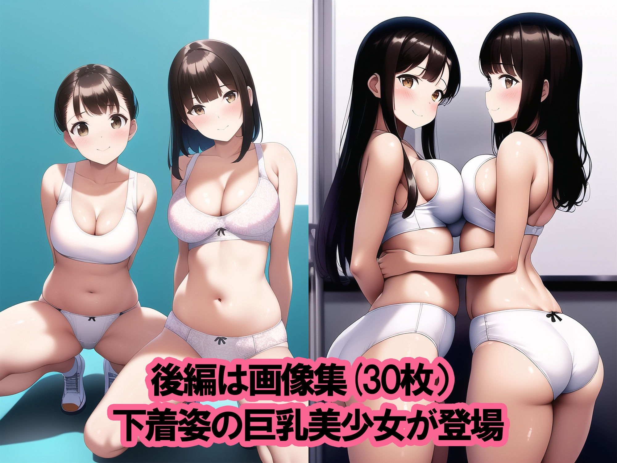 サンプル画像2:ジ◯ニアブラのカタログ8〜巨乳少女編(ジュニアブラが好き。) [d_290195]