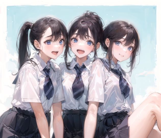 サンプル画像2:百合少女-vol.2-(あおギャラリー) [d_290731]