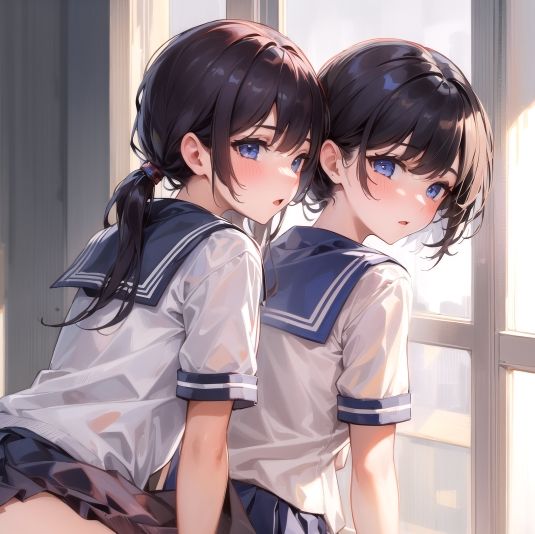 サンプル画像3:百合少女-vol.2-(あおギャラリー) [d_290731]