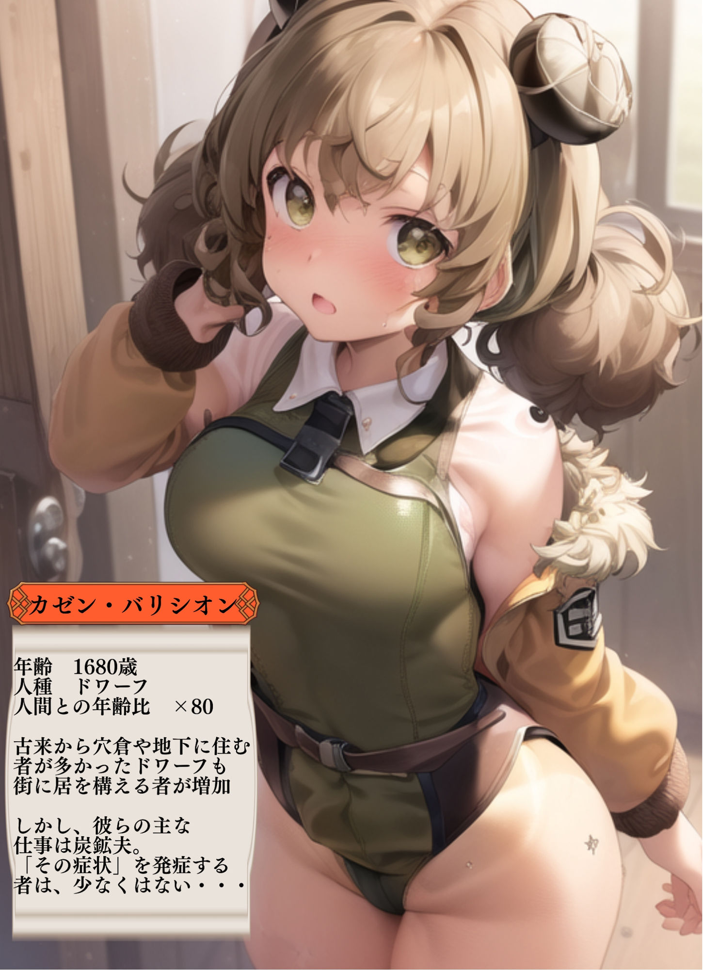 サンプル画像5:異種族NTR〜TSドワーフ編〜(AIでも愛はある) [d_291842]