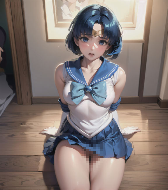 サンプル画像6:セーラー戦士にエッチなお仕置きよ(変態乾燥肌) [d_292166]